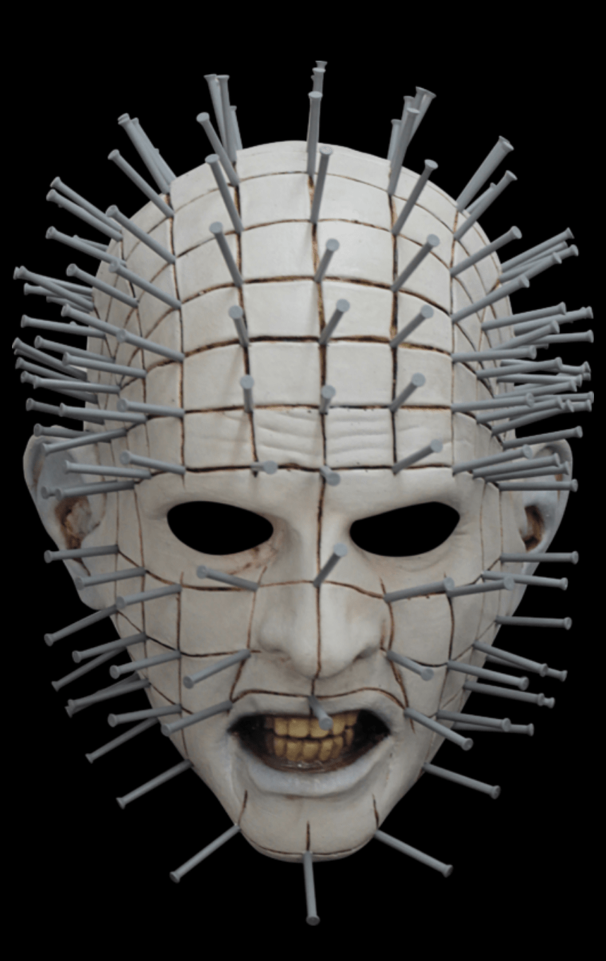 Pinhead latex mask