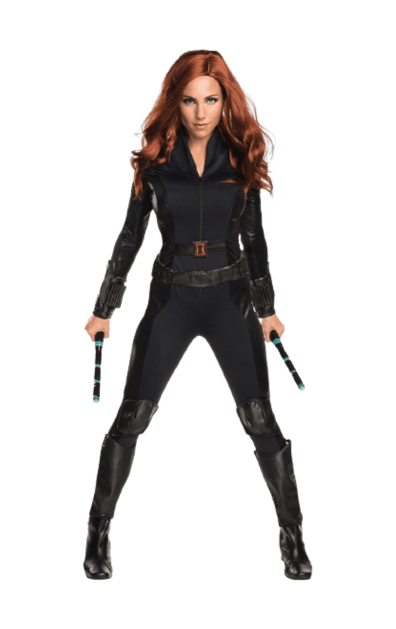 Marvel Civil War Black Widow Costume