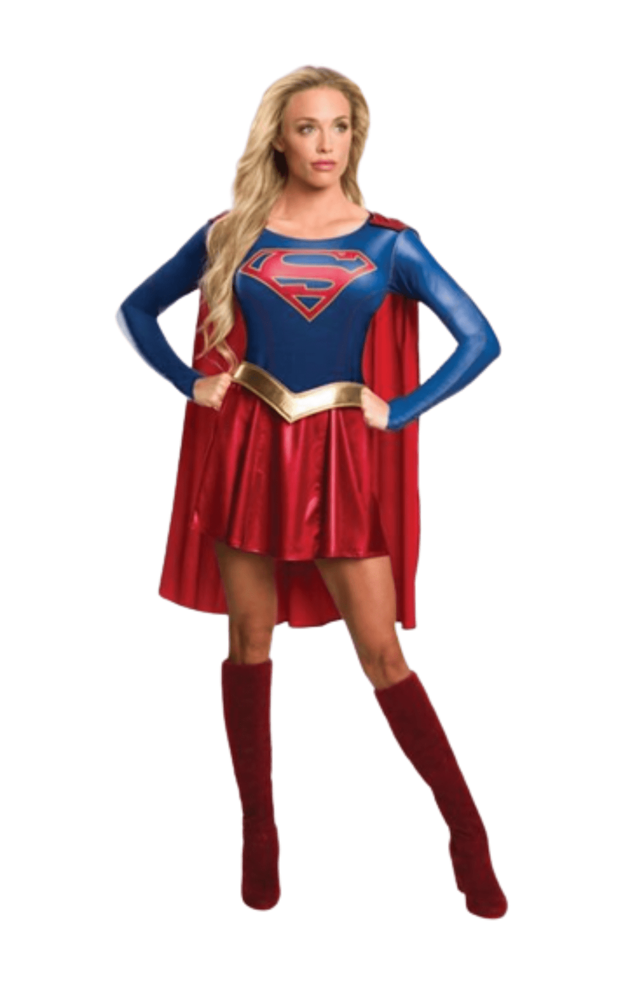 Adult Supergirl TV Show Costume Dress