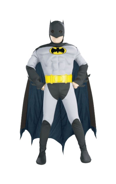 Muscle Chest Batman Kids Costume Size