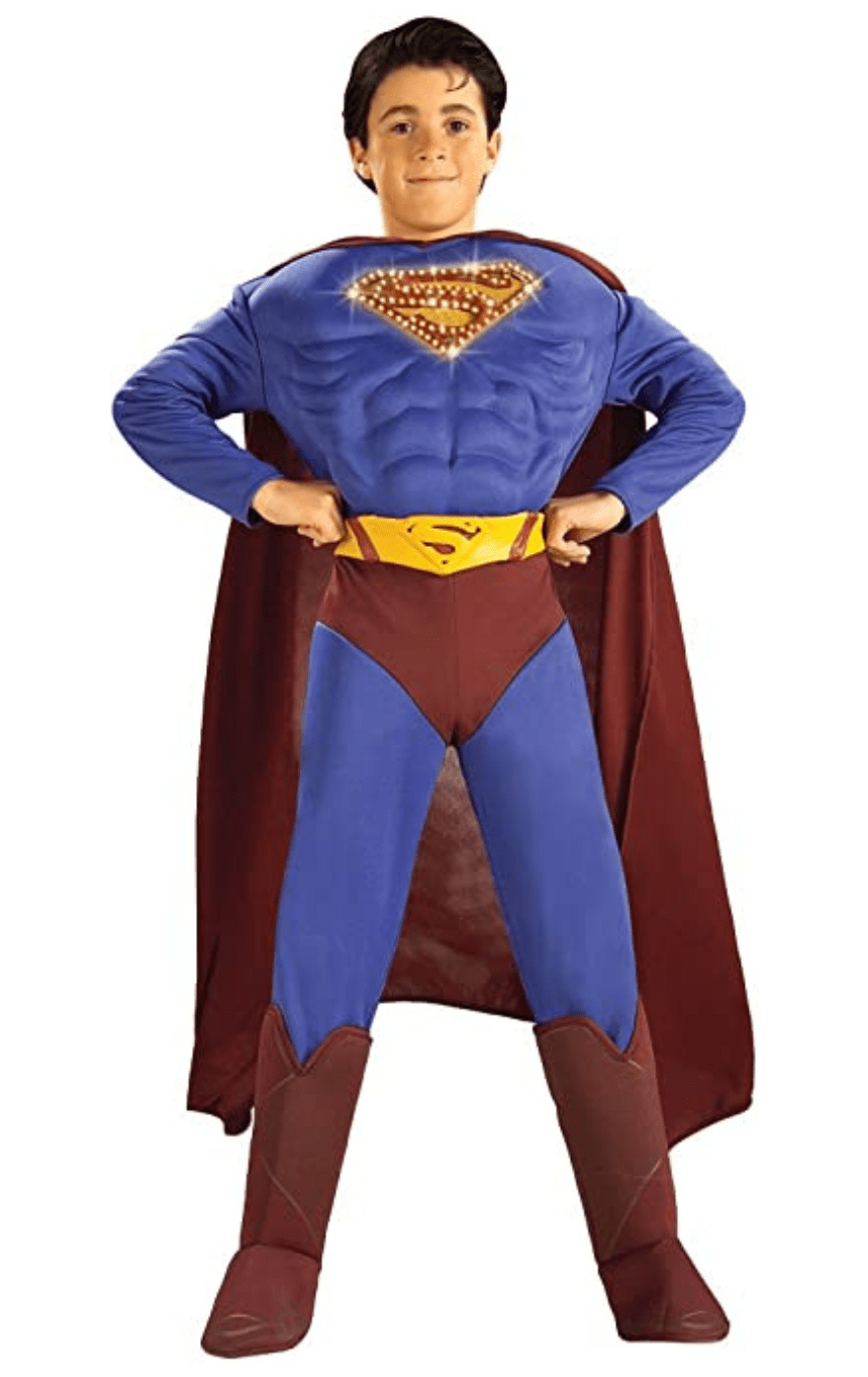Muscle Chest Fiber Optic Superman