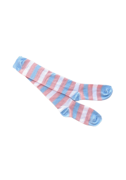 Trans High Socks
