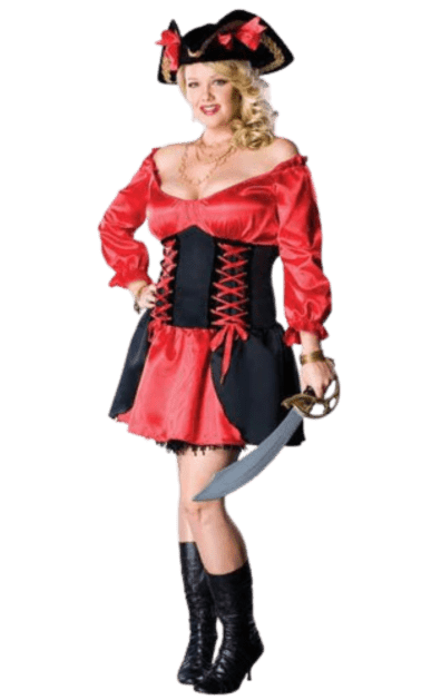 Women's Plus Size Pirate Wench Costume