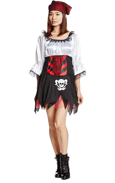 Punky Pirate Costume - Female