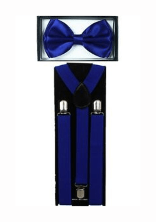 Dark Blue Suspenders