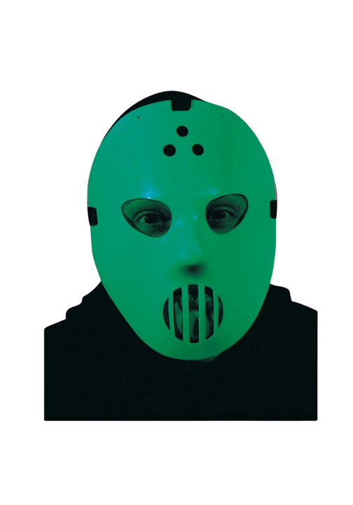 Glow-In-The-Dark Goalie Mask